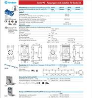 Finder 90.21 Relaissocket Finder 88.02 1 stuk(s) - thumbnail