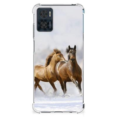 Motorola Moto E22 | E22i Case Anti-shock Paarden Motorola Moto E22 | E22i Case Anti-shock Paarden