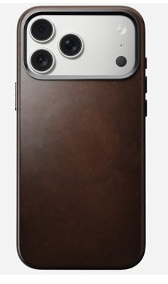 Nomad Traditional Horween leather case iPhone 17 Pro Max - Brown