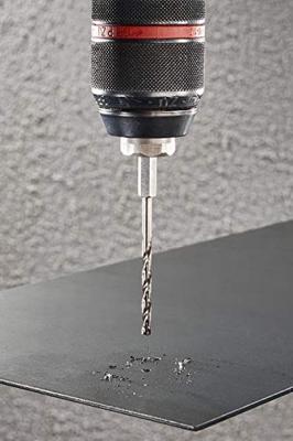 Wolfcraft Spiraalboor | HSS geslepen | 6-kant | Ø2,0 x 47mm | 1 stuk - 7256000