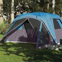 Gezinstent met luifel 6-persoons waterdicht blauw - thumbnail