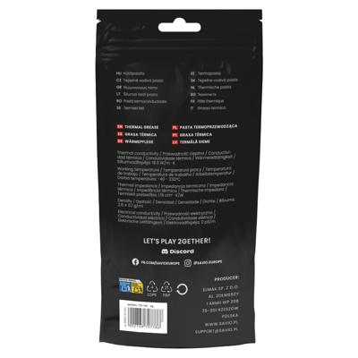 Savio TG-05 2g heat sink compound Koelpasta 18 W/m·K