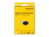 Delock 61000 Bluetooth 4.2 en dual-band WLAN ac/a/b/g/n 433 Mbps USB-adapter - thumbnail