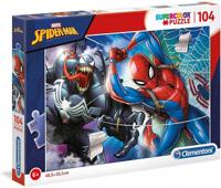 Clementoni legpuzzel Supercolor Spider-Man junior 104 stukjes - thumbnail