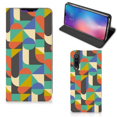Xiaomi Mi 9 | Hoesje met Magneet | Funky Retro
