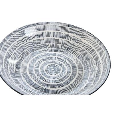 Bordenset Home ESPRIT Blauw Wit Porselein 20 x 20 x 4 cm Bordenset Home ESPRIT Blauw Wit Porselein 20 x 20 x 4 cm