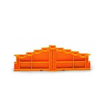 WAGO 727-208 Afsluitplaat Oranje 25 stuk(s)