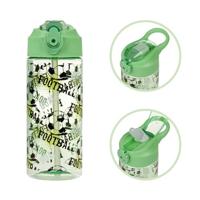 Baagl Voetbal Drinkfles 500ml met Rietje - thumbnail