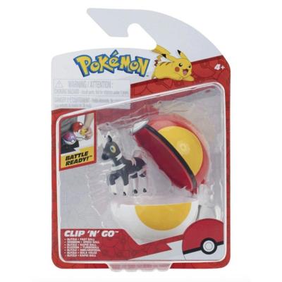 Pokemon Figure - Blitzle & Fast Ball (Clip 'n' Go)