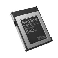 Sandisk Pro Cinema CF Express 640GB 1400 mb/s - thumbnail