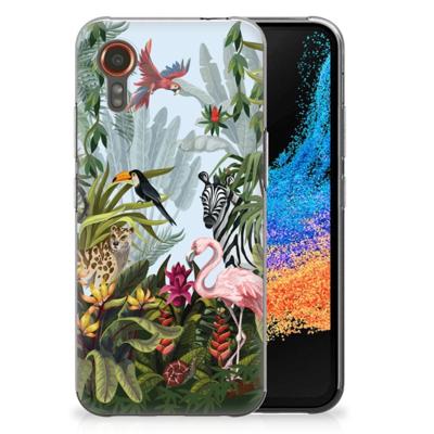 TPU Hoesje voor Samsung Galaxy Xcover 7 Jungle TPU Hoesje voor Samsung Galaxy Xcover 7 Jungle