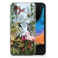 TPU Hoesje voor Samsung Galaxy Xcover 7 Jungle - thumbnail