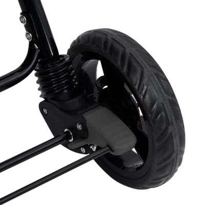 Tweeling kinderwagen tandem staal donkergrijs