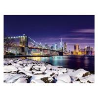 Ravensburger legpuzzel winter in new york, 1500st. - thumbnail