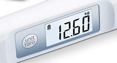 Beurer 73213 Kofferweegschaal Wit, Wit, linkerhand