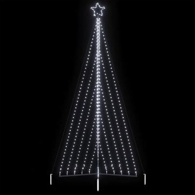 VidaXL Led-kerstboom 570 leds koud wit 399 cm
