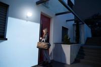 Verbind WIFI LED-schijnwerper met bewegingssensor WF 2050 P / LED-beveiligingslamp 20W Regelbaar via gratis app - thumbnail