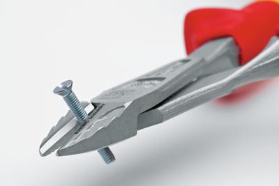 NWS 137-49-VDE-180 VDE Kracht-zijsnijtang 180 mm NWS 137-49-VDE-180 VDE Kracht-zijsnijtang 180 mm