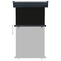 Balkonscherm 105x250 cm zwart - thumbnail