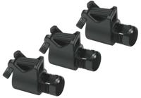 Abus ugh02 - zwart - steel-o-flex - 3 slothouder - thumbnail