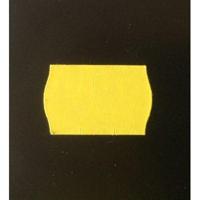 Etiket 2516 golf geel perm zekerstanzing - thumbnail