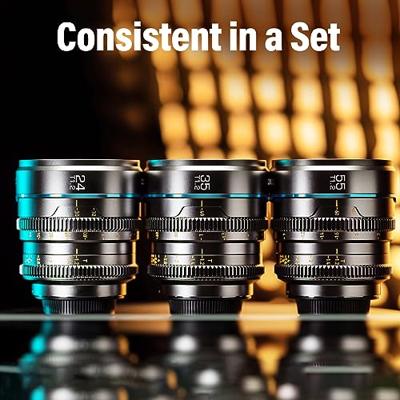 Sirui Nightwalker Series 24mm T1.2 S35 Manual Focus Cine Lens M4/3 Mount, gun metal grijs - thumbnail