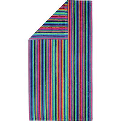 Cawö Cawo Lifestyle Streifen Badlaken 7048 Multi-84 70x140