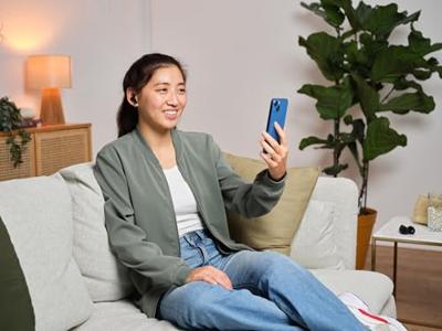 Trust Yavi Bluetooth ENC-koptelefoon Oordopjes Zwart - thumbnail