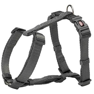 TRIXIE HONDENTUIG PREMIUM H-TUIG GRIJS 60-87X2,5 CM TRIXIE HONDENTUIG PREMIUM H-TUIG GRIJS 60-87X2,5 CM
