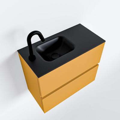 MONDIAZ ADA 60cm toiletmeubel ocher. LEX wastafel urban links 1 kraangat MONDIAZ ADA 60cm toiletmeubel ocher. LEX wastafel urban links 1 kraangat