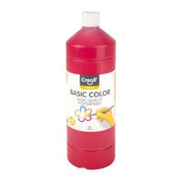 Plakkaatverf creall basic rood 1000ml - thumbnail