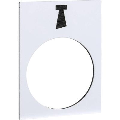 Schneider Electric ZB2BY4932 ZB2BY4932 Wit 1 stuk(s)