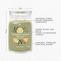 Yankee Candle sage en citrus signature large jar - thumbnail