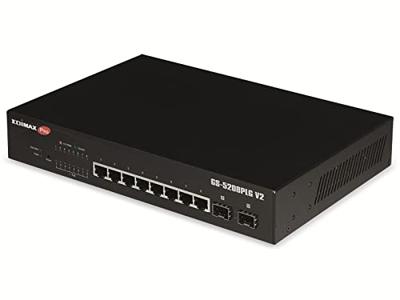 EDIMAX GS-5208PLG V2 Netwerk switch 8 + 2 poorten