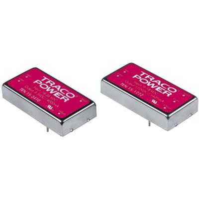 TracoPower TEN 15-1211 DC/DC-converter, print 12 V/DC 5 V/DC 3 A 15 W Aantal uitgangen: 1 x Inhoud 1 stuk(s) TracoPower TEN 15-1211 DC/DC-converter, print 12 V/DC 5 V/DC 3 A 15 W Aantal uitgangen: 1 x Inhoud 1 stuk(s)
