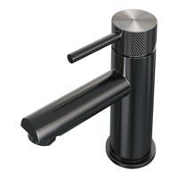 BRAUER Gunmetal Carving lage opbouw wastafelmengkraan model A gunmetal geborsteld PVD - thumbnail
