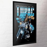 Poster Tupac Shakur All Eyez Motorcycle 61x91,5cm - thumbnail