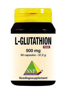 SNP L-Glutathion 500mg puur 60 Vegetarische capsules SNP L-Glutathion 500mg puur 60 Vegetarische capsules