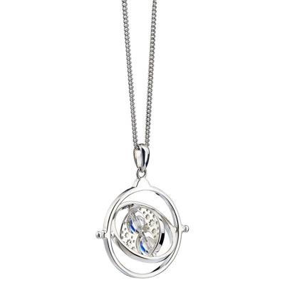 Harry Potter Necklace & Charm Time Turner (Sterling Silver)
