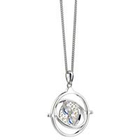 Harry Potter Necklace & Charm Time Turner (Sterling Silver) - thumbnail
