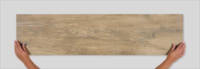 Vloer-/wandtegel houtlook Castelvetro Woodland 120x30cm grijs/bruin mat gerectificeerd