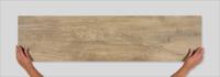 Vloer-/wandtegel houtlook Castelvetro Woodland 120x30cm grijs/bruin mat gerectificeerd - thumbnail