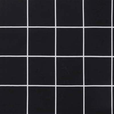 VidaXL Tuinbankkussen ruitpatroon 150x50x4 cm oxford stof zwart