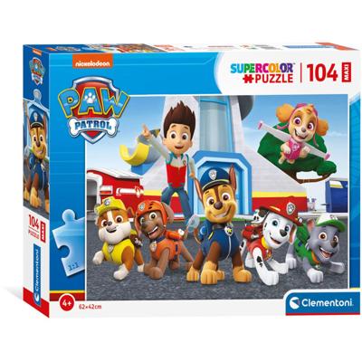 Clementoni maxi puzzel paw patrol, 104st.