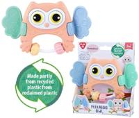Playgo peekaboo uil grijpring - thumbnail