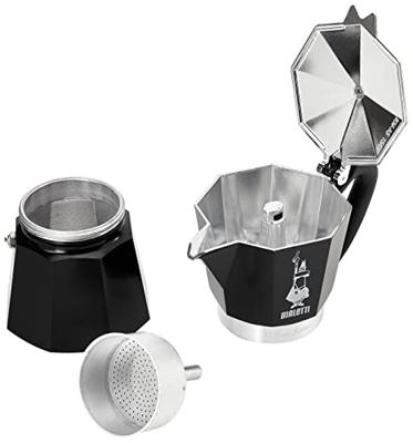 Italiaanse koffiezetter - BIALETTI - La Mokina Italia - Geschikt voor alle kookplaten behalve inductie - 1 kopje - 40 ml - Groen / Rood
