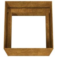 VidaXL Plantenbak 40x41x40 cm cortenstaal - thumbnail