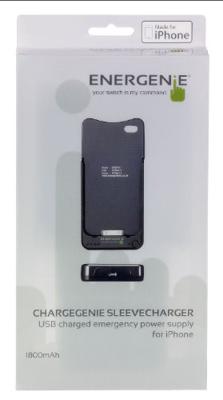 Energenie 1800mAh batterij voor iPhone 4