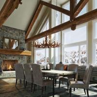 Searchlight Houten hanglampStag Ø 108cm - 6416-12BR - thumbnail