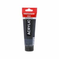 Royal Talens Amsterdam Acrylverf 120 ml - Lampenzwart 702 - thumbnail